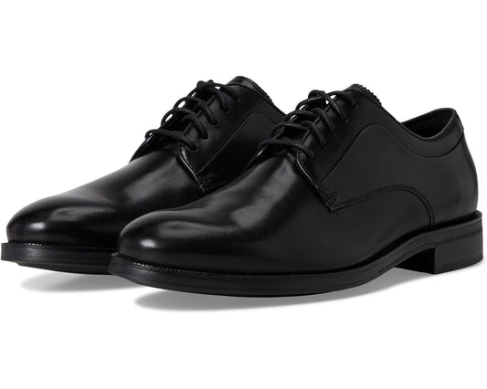 Men's Cole Haan Dean Grand Plain Toe Oxfords Black/Natural/Dark Natural