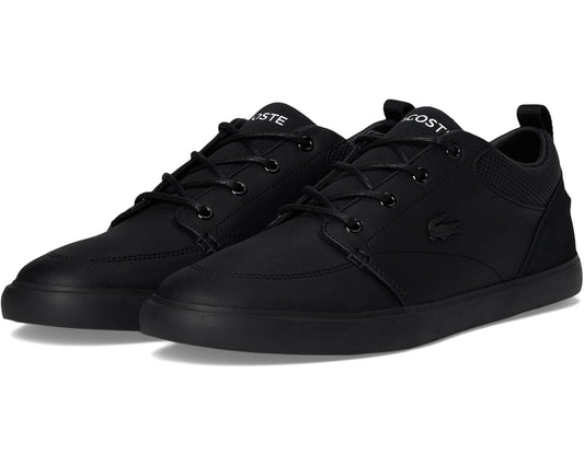 Men's Lacoste Bayliss Leather Sneakers Black