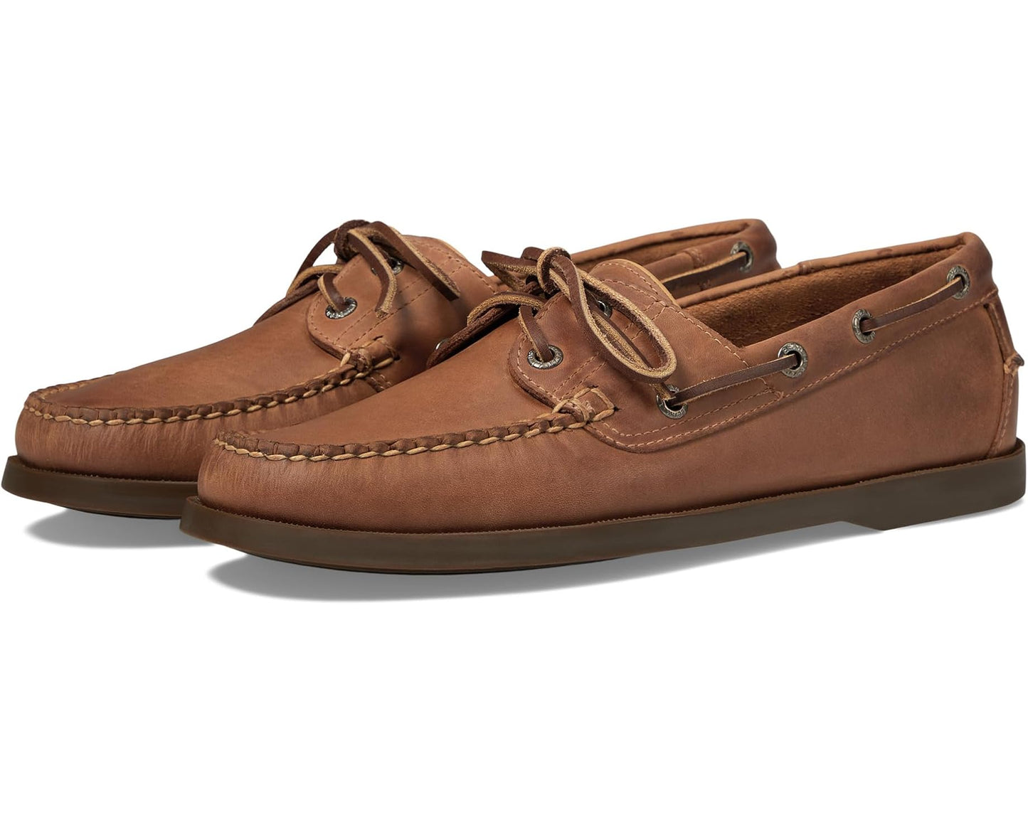 Men's L.L.Bean Casco Bay Boat Moc Light Brown