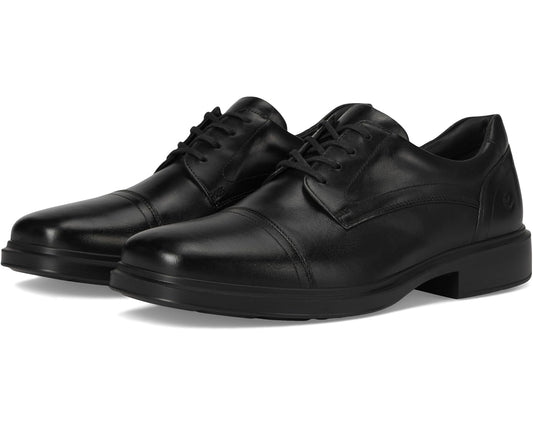 Men's ECCO Helsinki 2.0 Cap Toe Tie Oxford Black