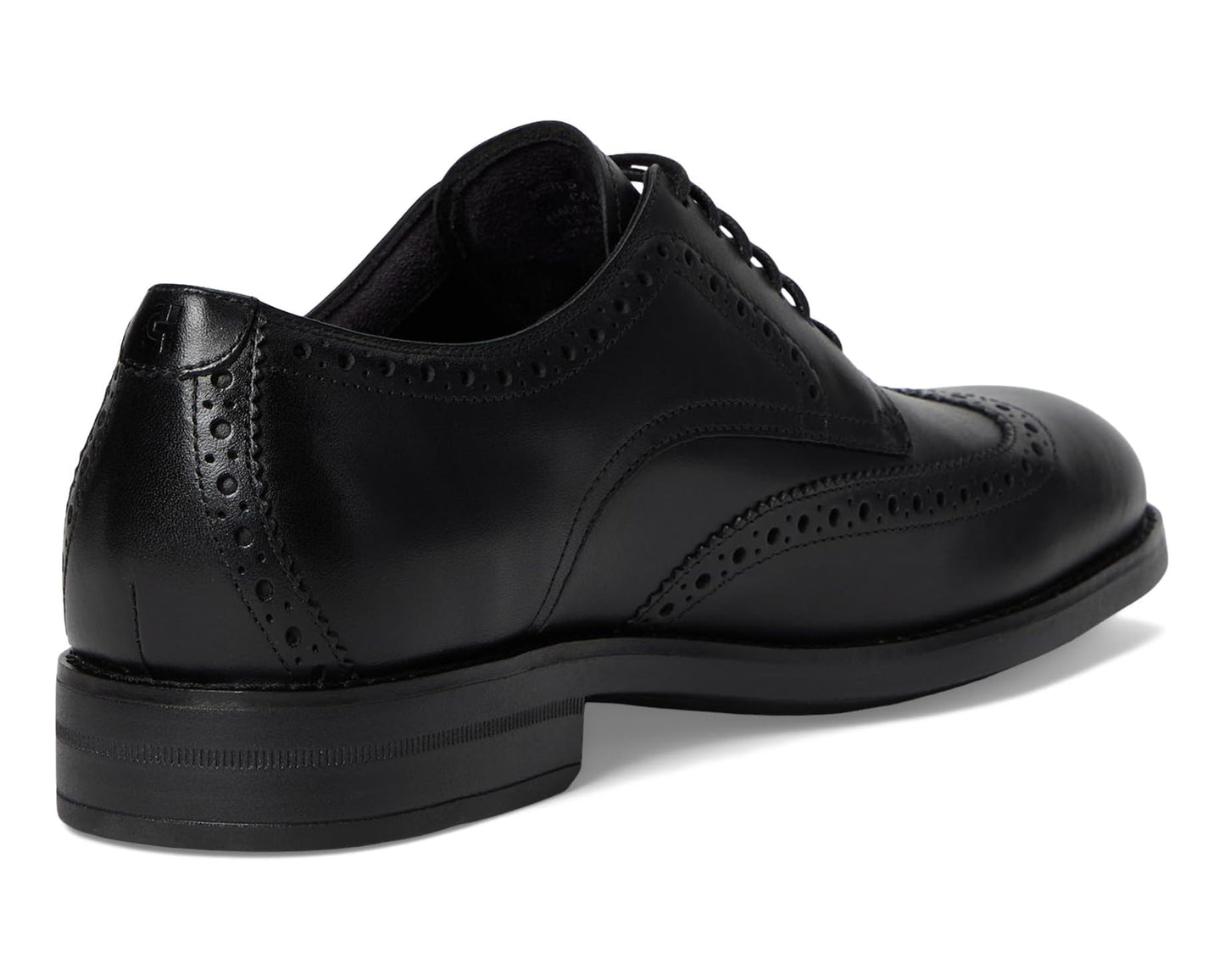 Men's Cole Haan Harmon Grand Wingtip Oxfords Black Waterproof/Black/Black