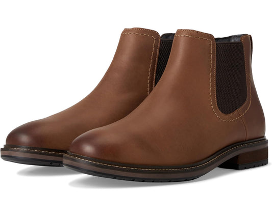 Men's Florsheim Forge Plain Toe Gore Boots Brown Crazy Horse