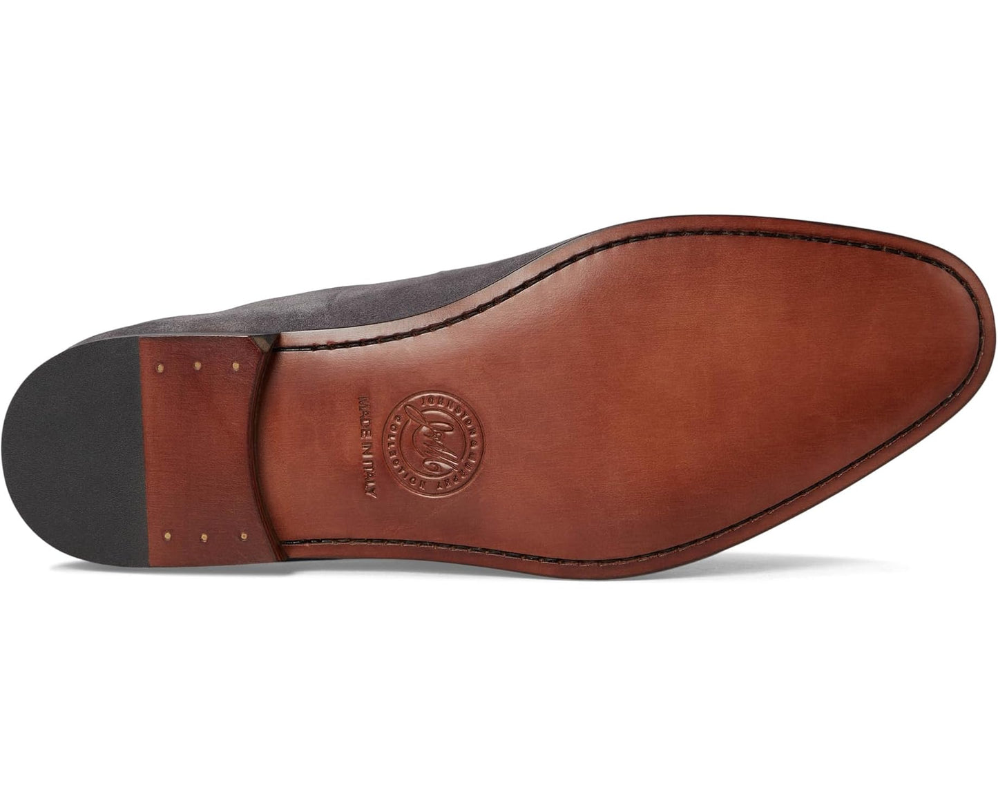 Men's Johnston & Murphy Collection Taylor Bit Gray Italian Suede