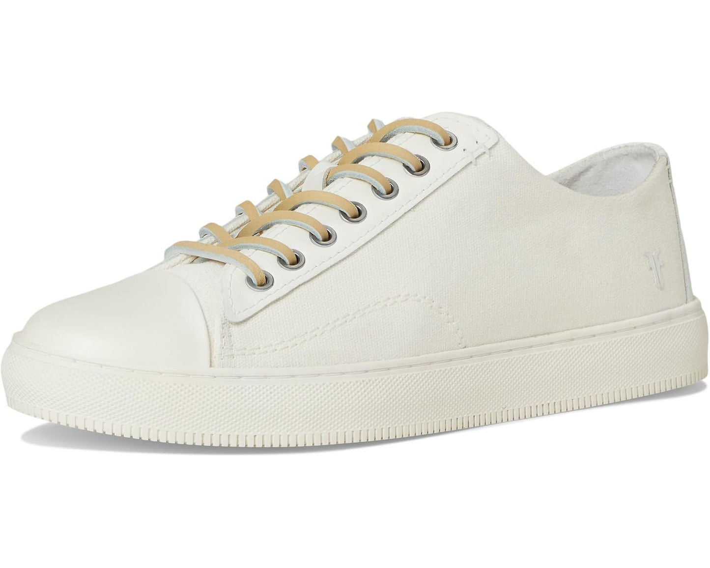Men's Frye Astor Cap Toe Low Lace White