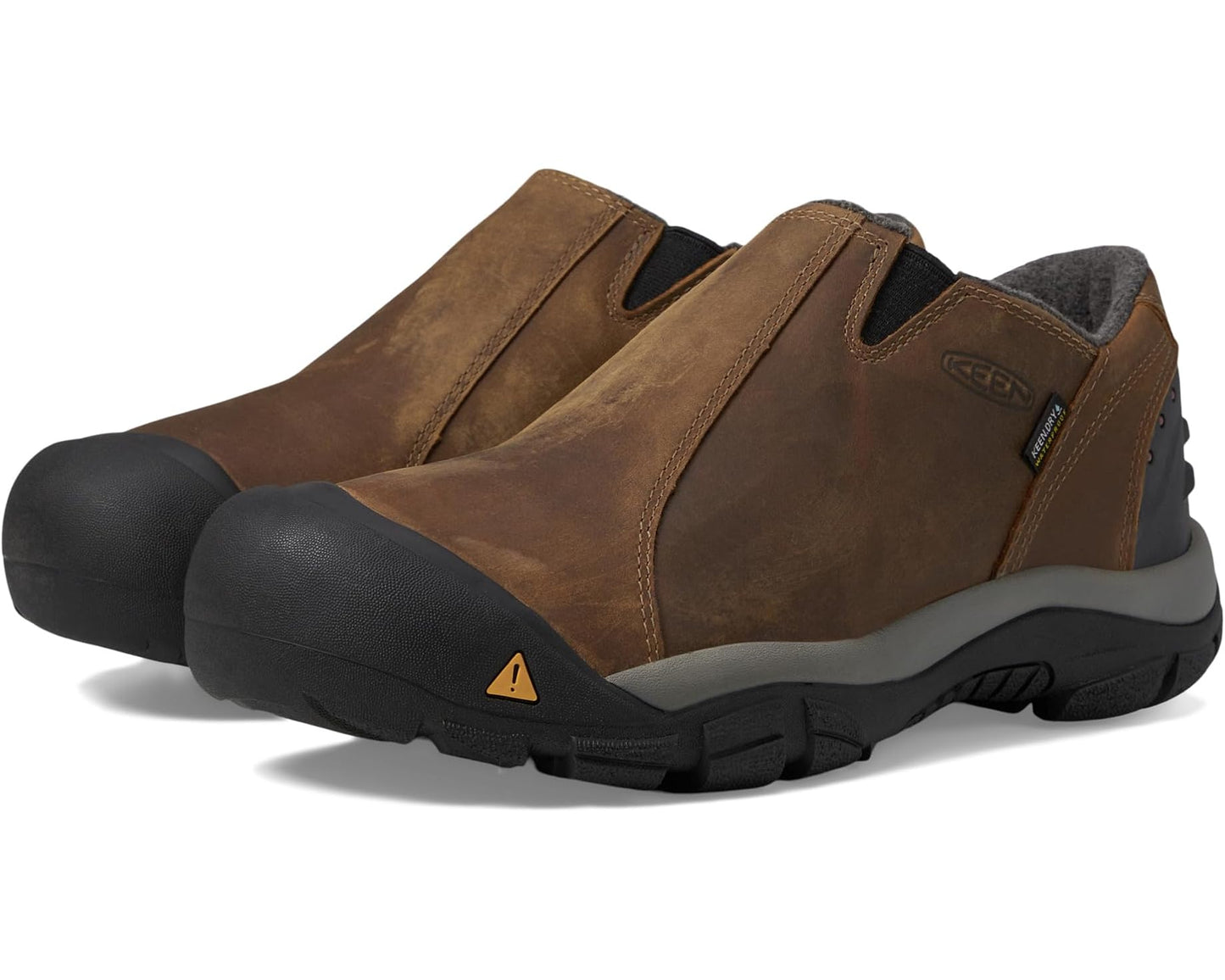 Men's KEEN Brixen Lo Slate Black/Madder Brown
