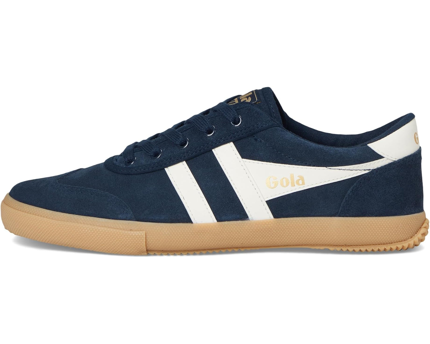 Men's Gola Badminton Suede Navy/Off White/Gum