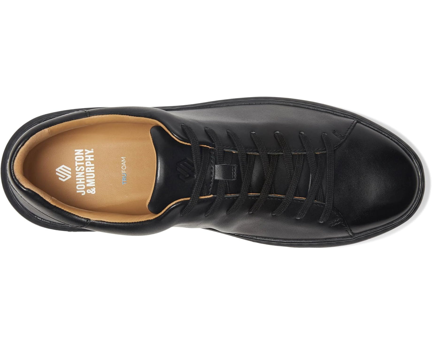 Men's Johnston & Murphy Anders Lace-To-Toe Black Full Grain 1