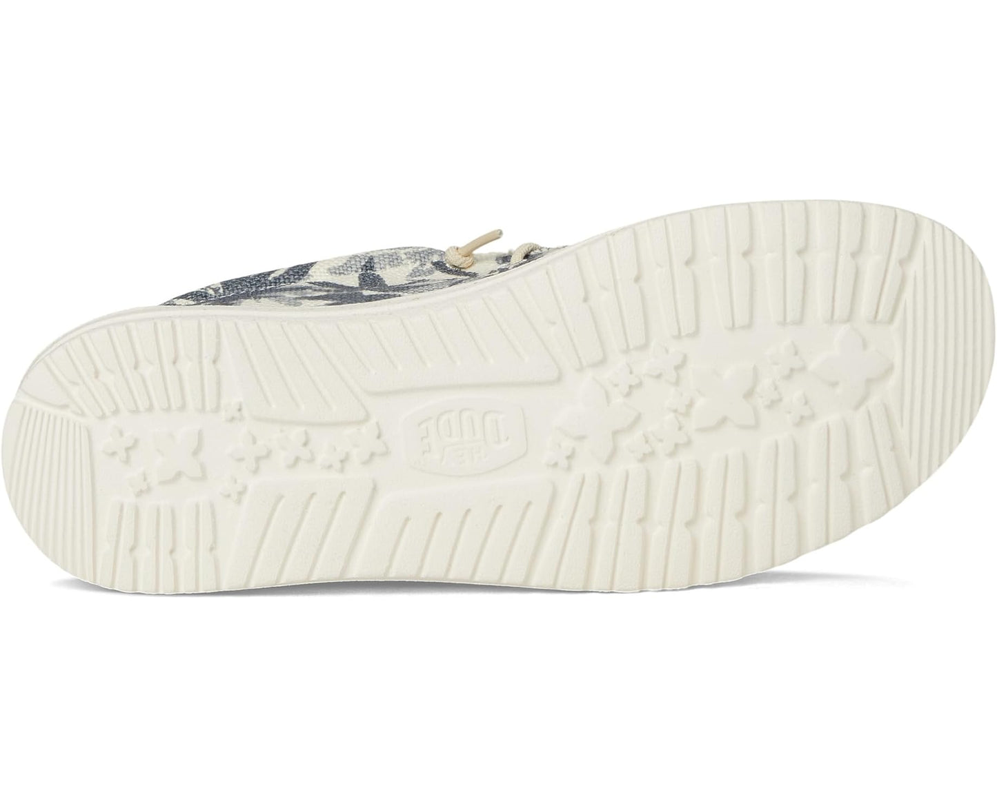 Men's Hey Dude Wally Palm Jute Egret/Cloud Blue