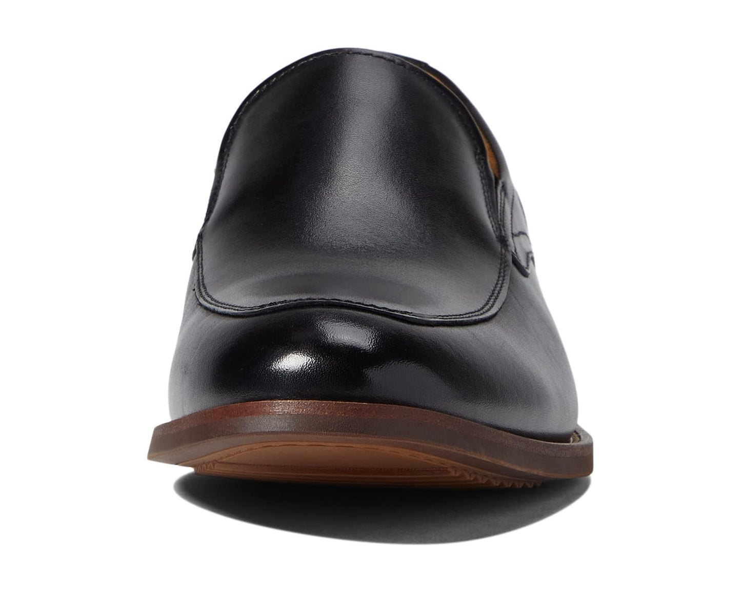 Men's Florsheim Rucci Moc Toe Slip-On Black Smooth
