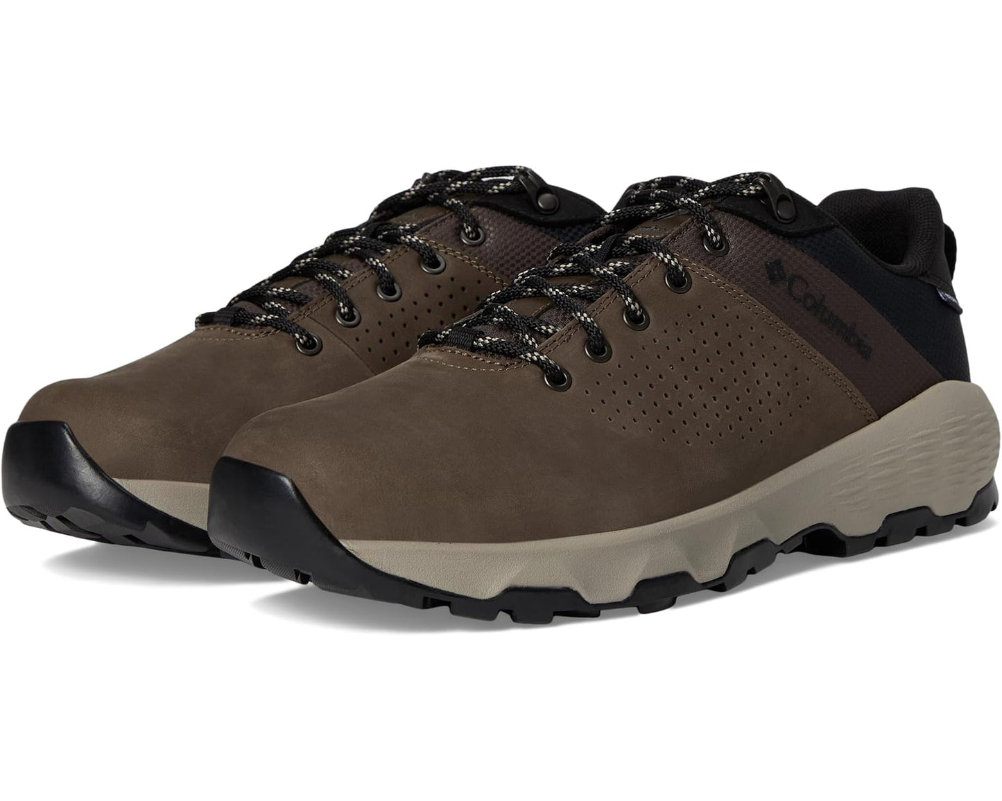 Men's Columbia Newton Nimble Leather Tundra/Black