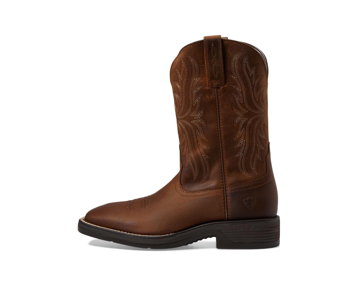 Men's Ariat Ridgeback Western Boots Oily Distressed Tan