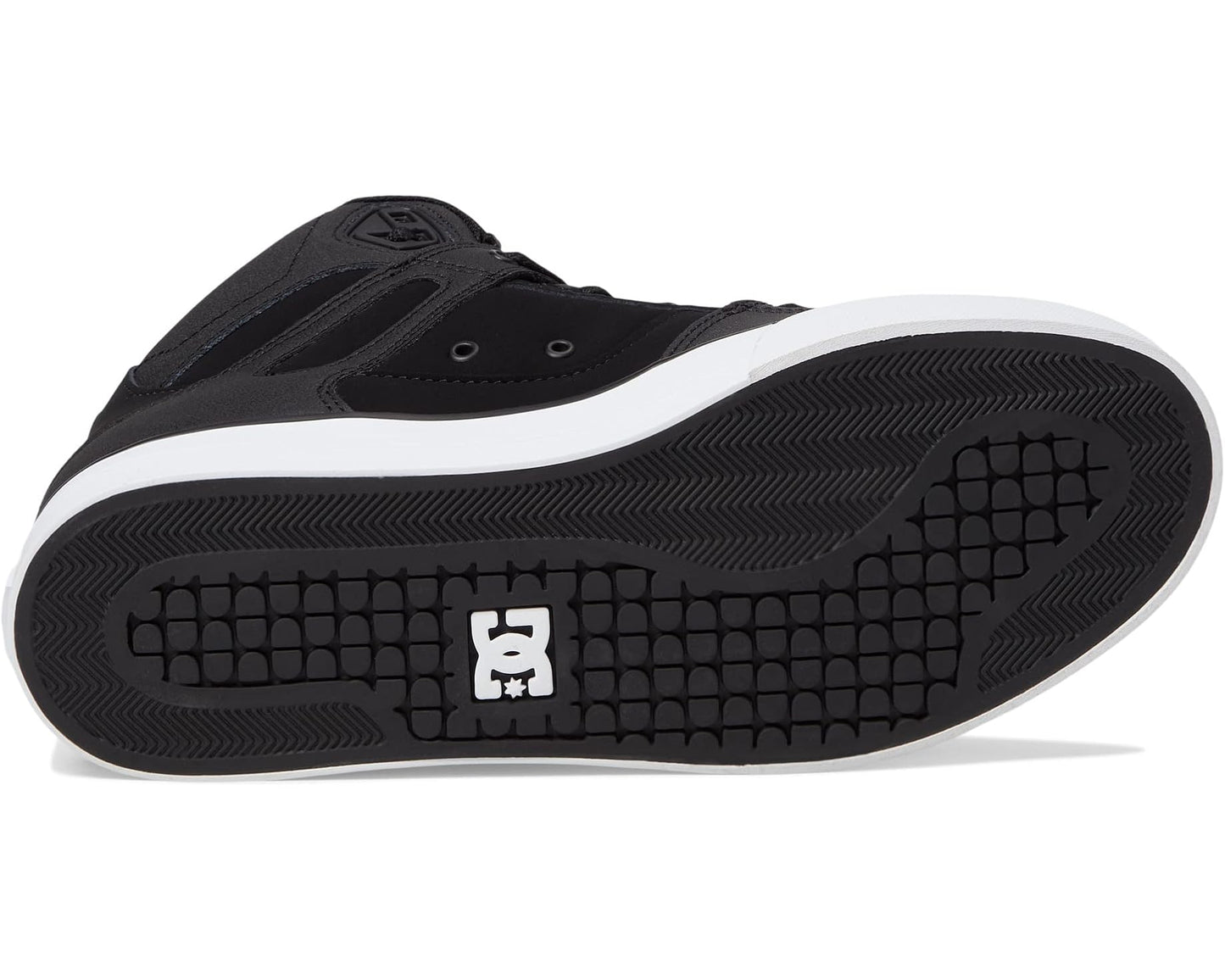 Men's DC Pure High-Top WC Black/Black/White Multi Snake