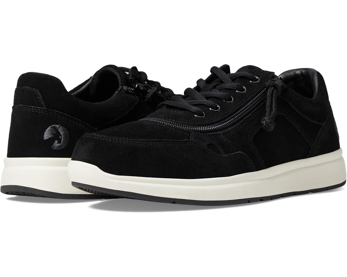 Men's BILLY Footwear Comfort Jogger Black Suede