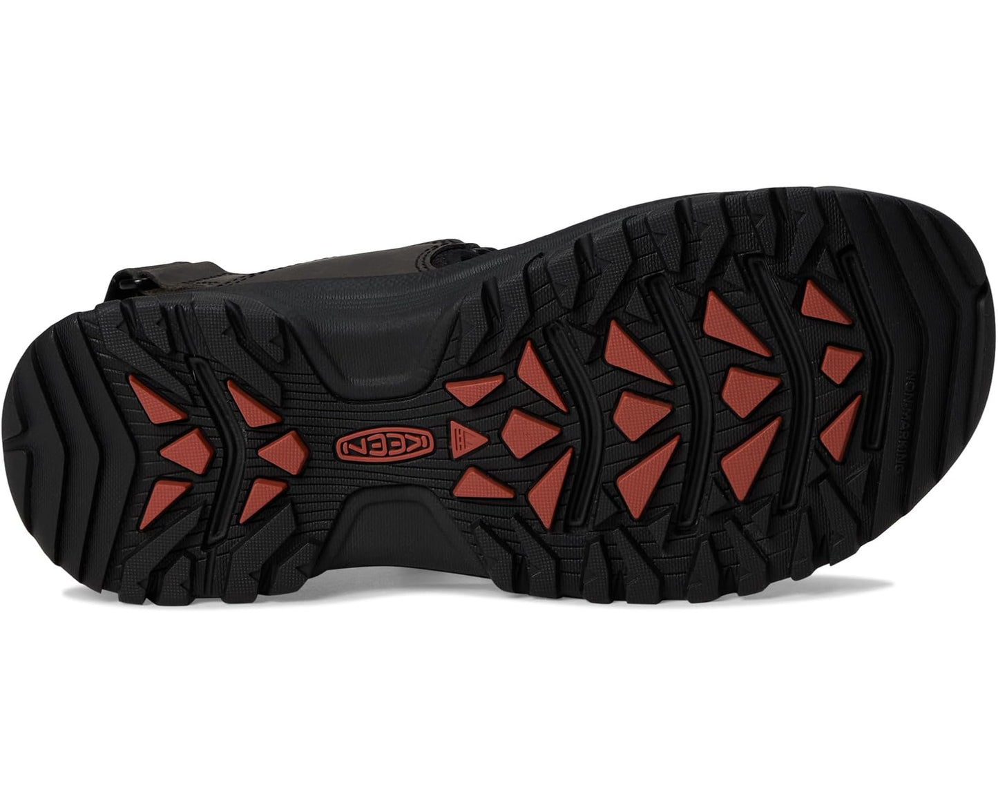 Men's KEEN Targhee III Open Toe Sandal Grey/Black