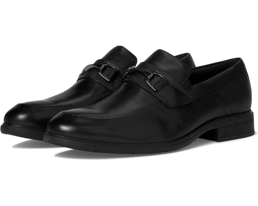 Men's Clarks Steadwell Bit Black Leather