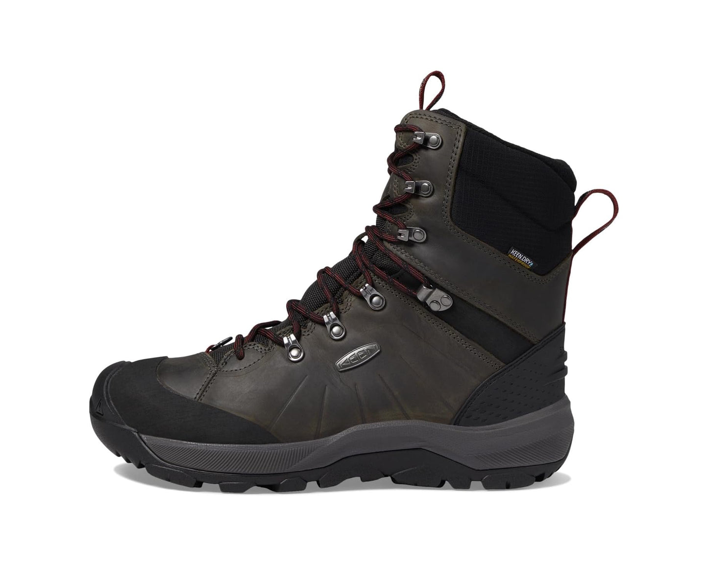 Men's KEEN Revel IV High Polar Magnet/Red Carpet