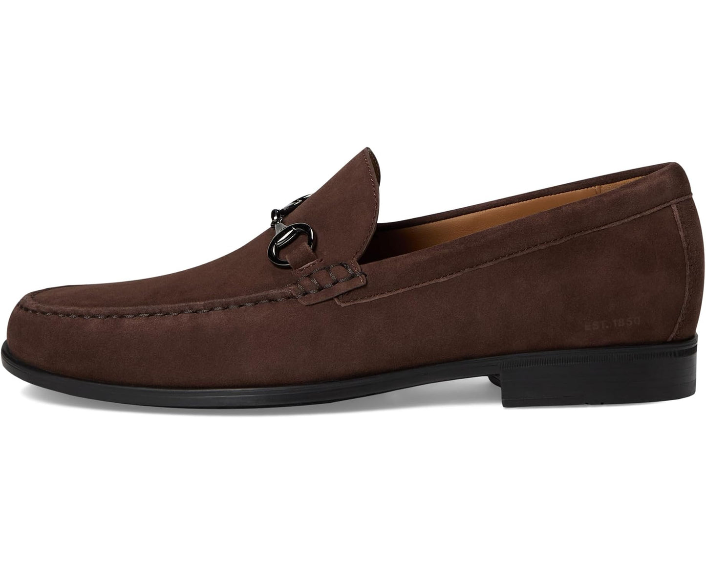 Men's Johnston & Murphy Harrison Bit Dark Brown Suede