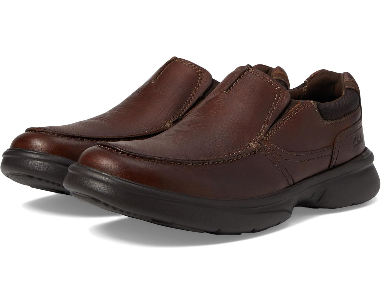 Men's Clarks Bradley Free Tan Tumbled Leather