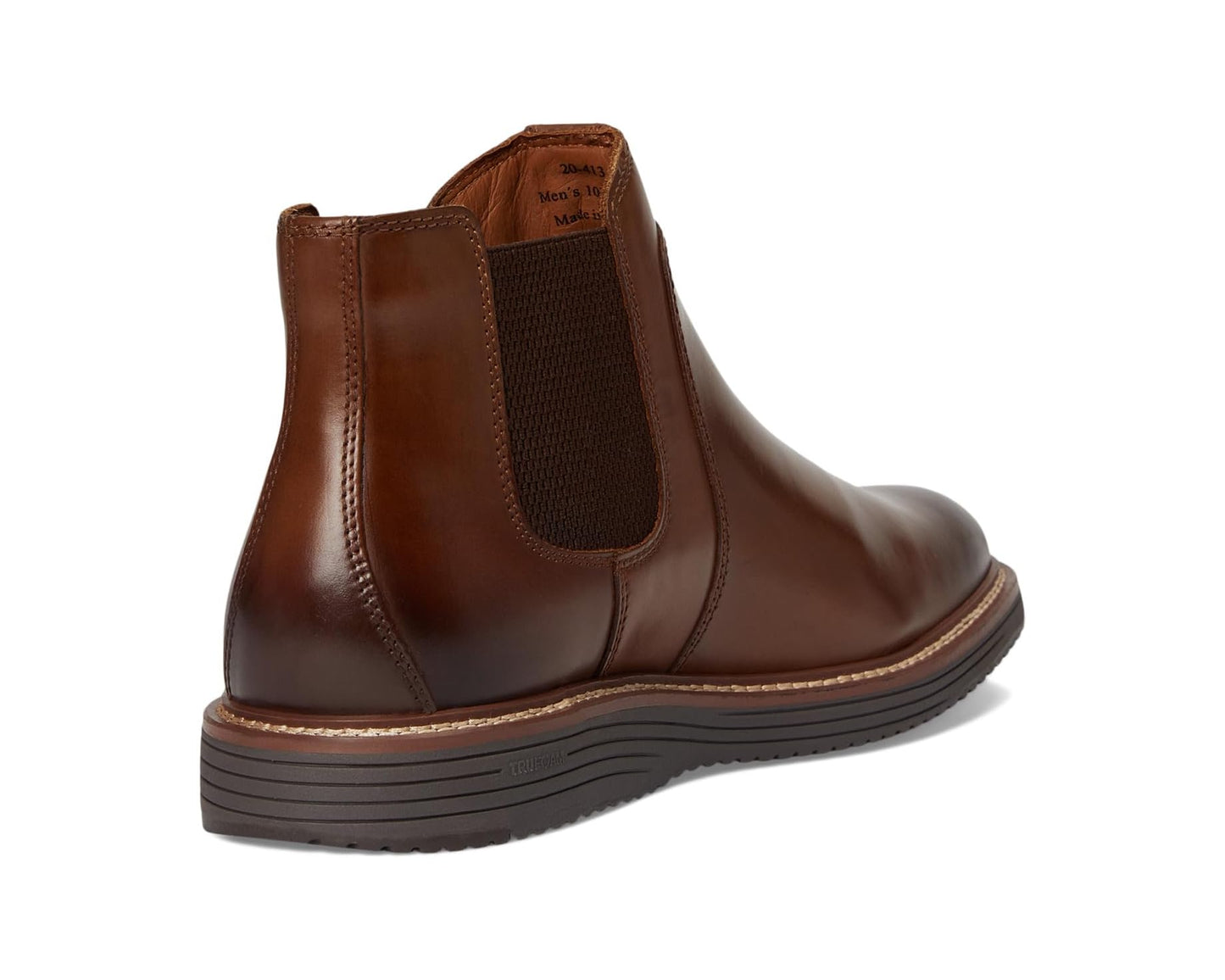 Men's Johnston & Murphy Upton Chelsea Boots Tan Full Grain