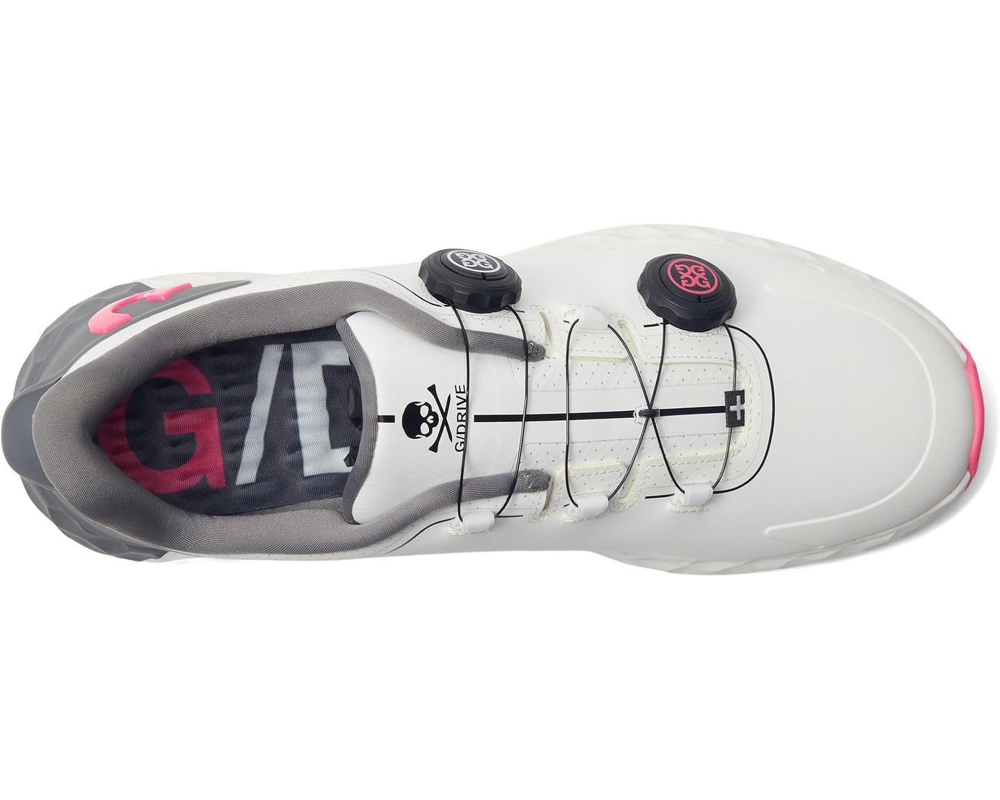 Men's GFORE G/Drive Perforated T.P.U. Golf Shoes Snow