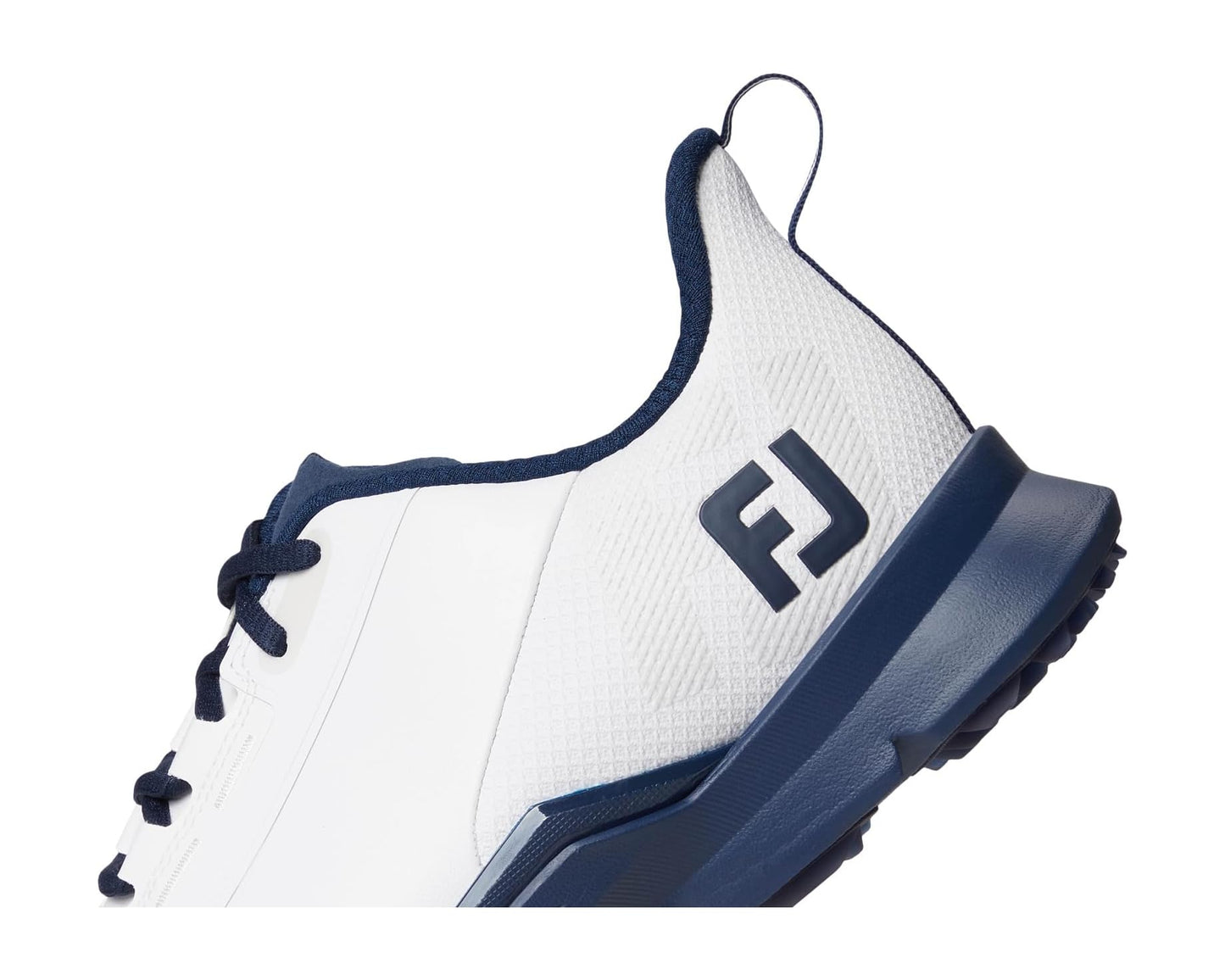 Men's FootJoy FJ Fuel Golf Shoes- Previous Season White/White/Navy