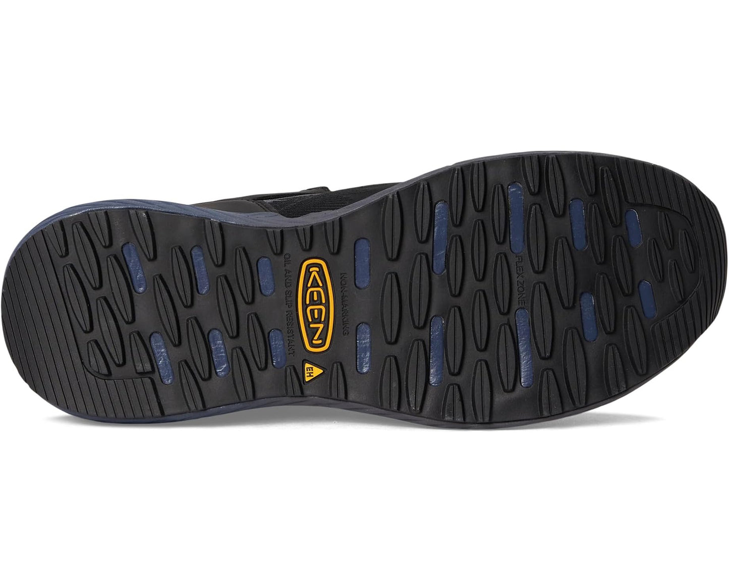 Men's KEEN Utility Snapline RF Waterproof Boot (Carbon-Fiber Toe) Vintage Indigo/Black