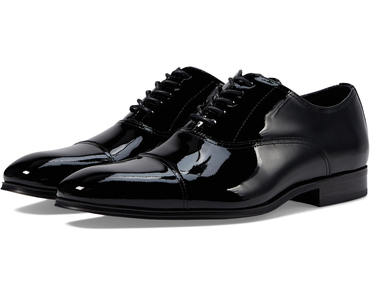 Men's Florsheim Tux Cap Toe Oxford Black Patent