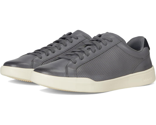 Men's Cole Haan Grand Crosscourt Modern Perforated Lace To Toe Sneakers Quiet Shade