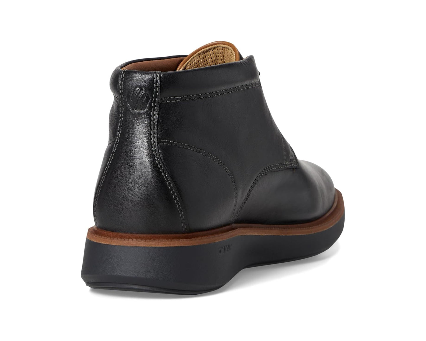 Men's Johnston & Murphy Xc+ Parker Chukka Black Waterproof Full Grain