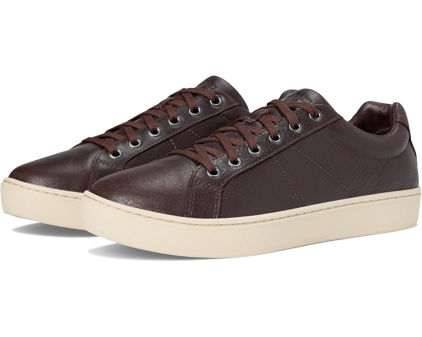 Men's L.L.Bean Eco Bay Sneaker Leather Dark Brown