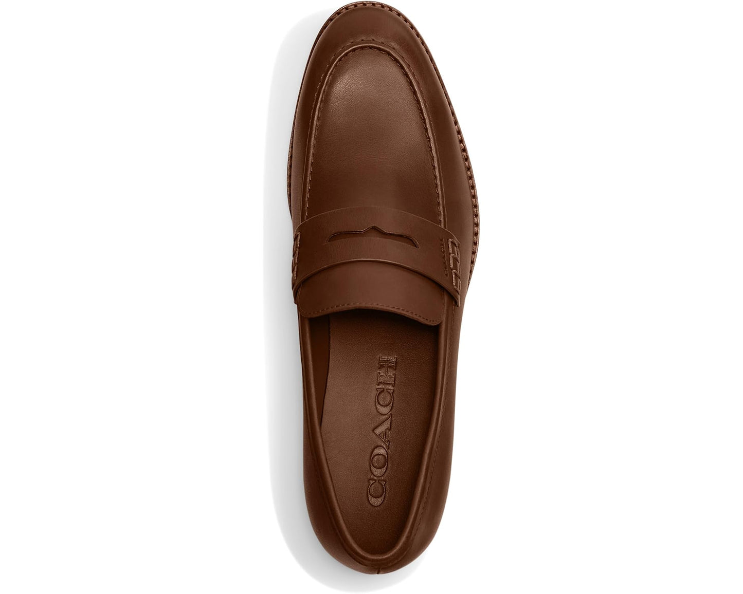 Men's COACH Declan Loafer Dark Saddle