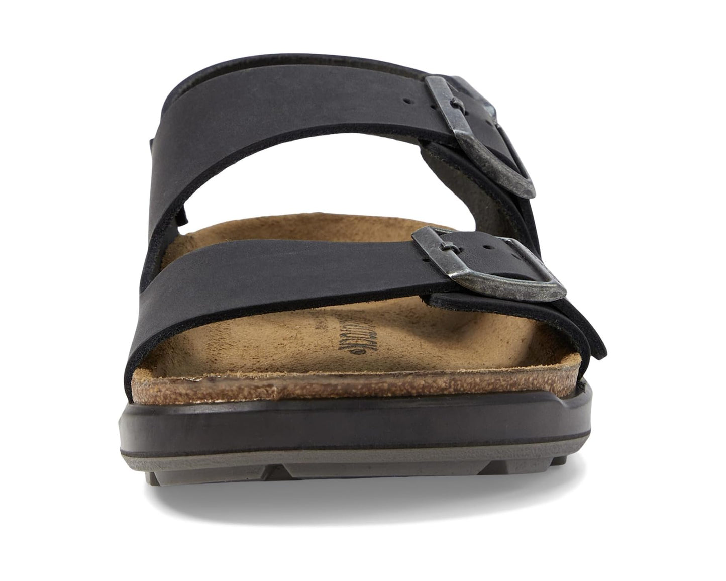 Men's Birkenstock Milano Rugged Black Oiled Leather