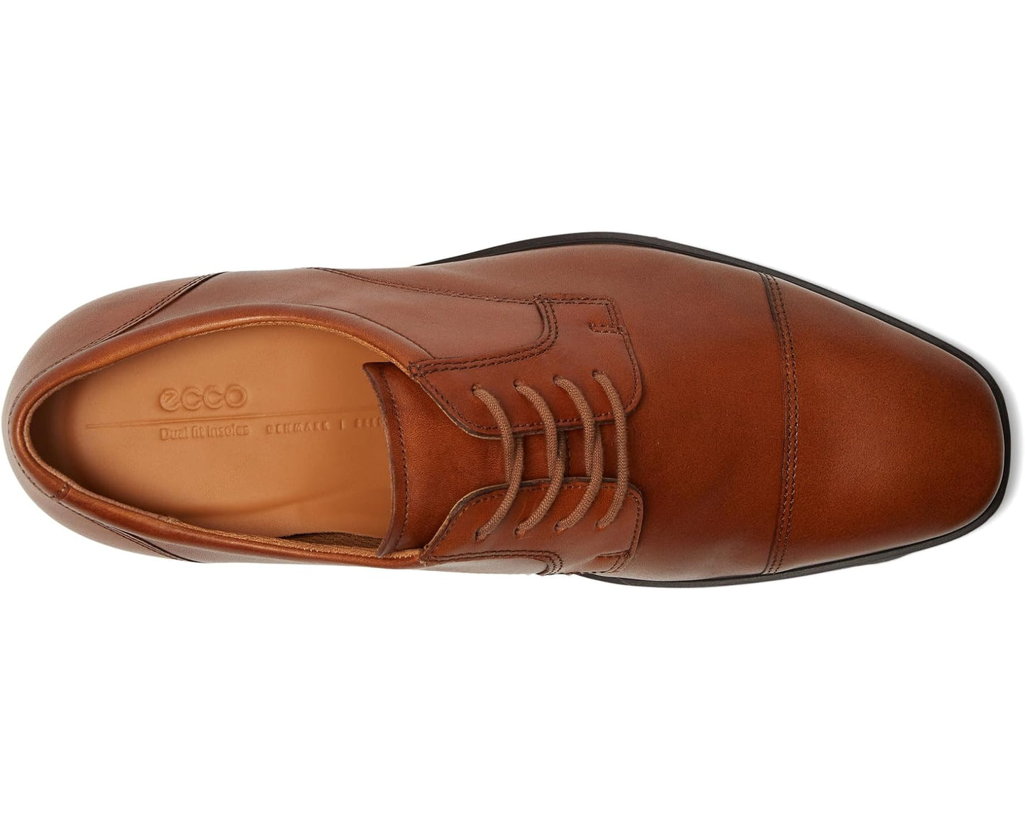 Men's ECCO Milan Cap Toe Tie Oxford Saddle