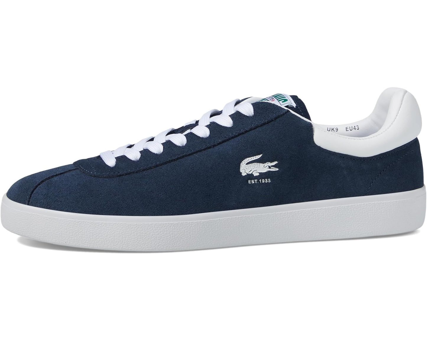 Men's Lacoste Baseshot Sneakers Navy/White