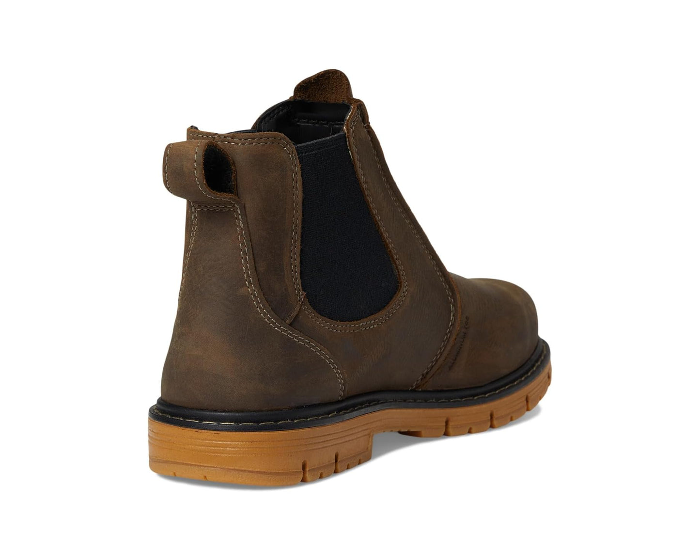 Men's KEEN Utility San Jose Pull-On Boot (Aluminum Toe) Cascade Brown/Gum