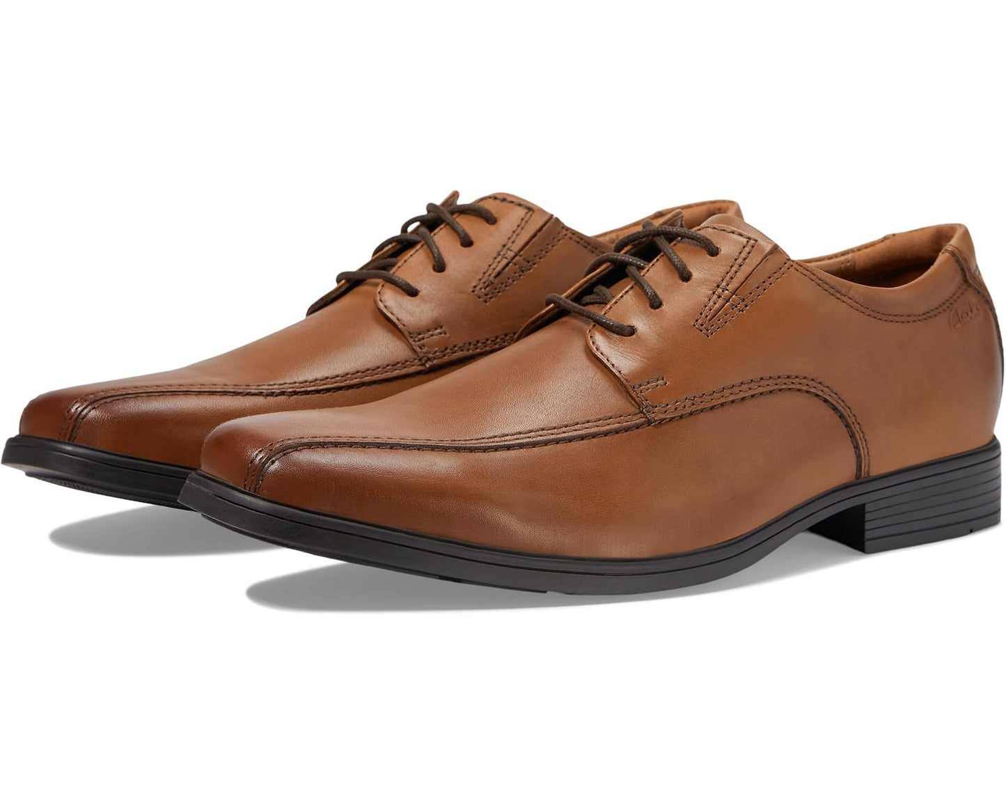 Men's Clarks Tilden Walk Dark Tan Leather