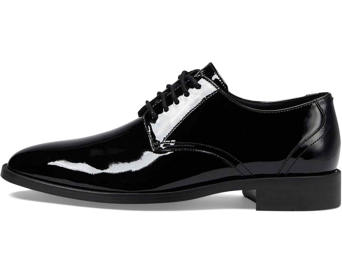 Men's Cole Haan Hawthorne Plain Oxford Black Patent/Black