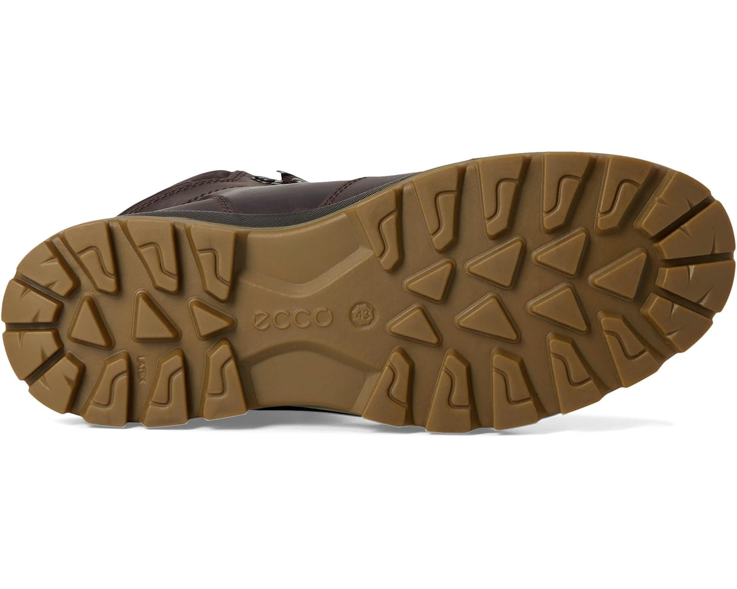 Men's ECCO Sport Rugged Track Plain Toe High Waterproof Hiking Boots Coffee
