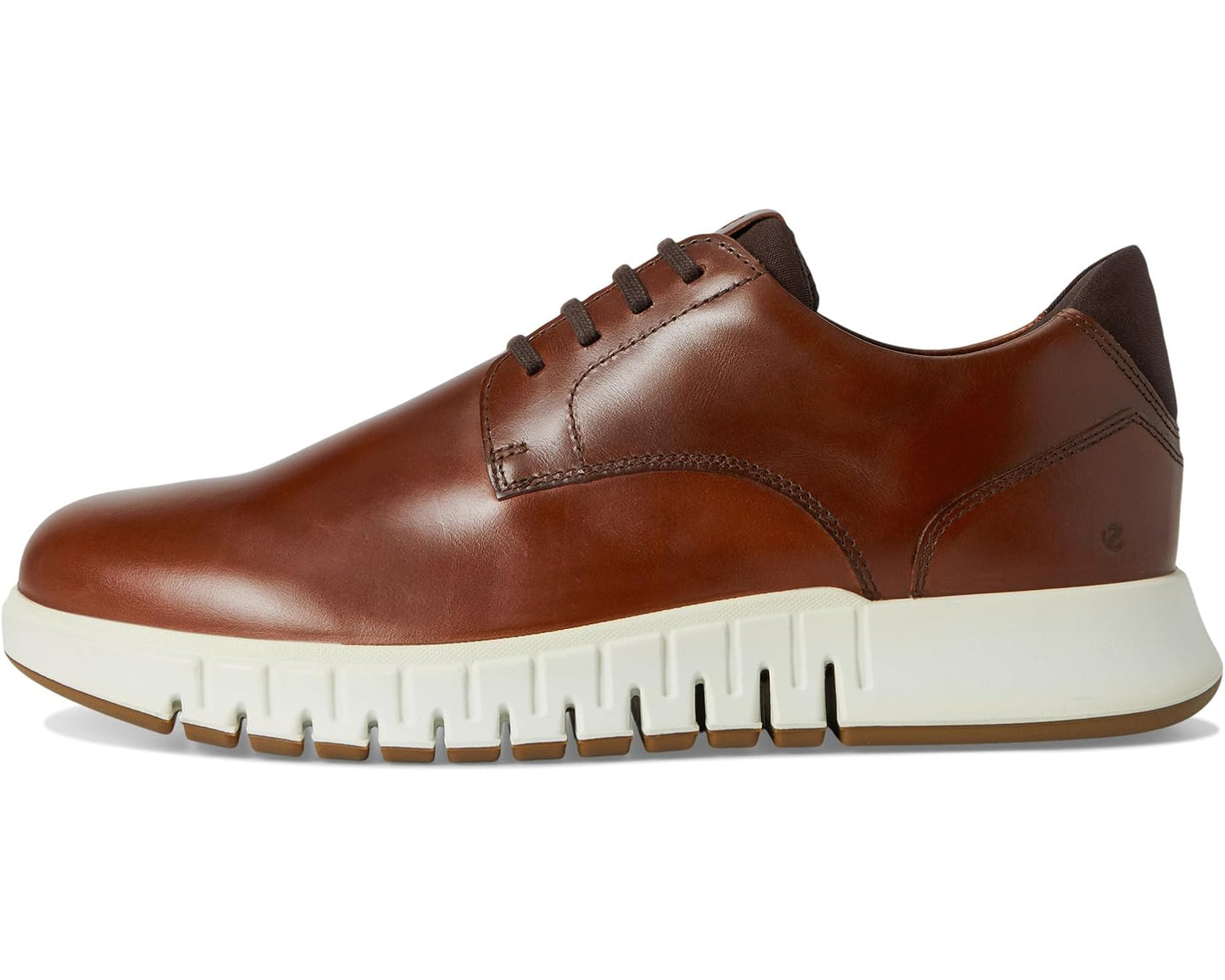 Men's ECCO Gruuv Studio Plain Toe Sneaker Mink/Mocha