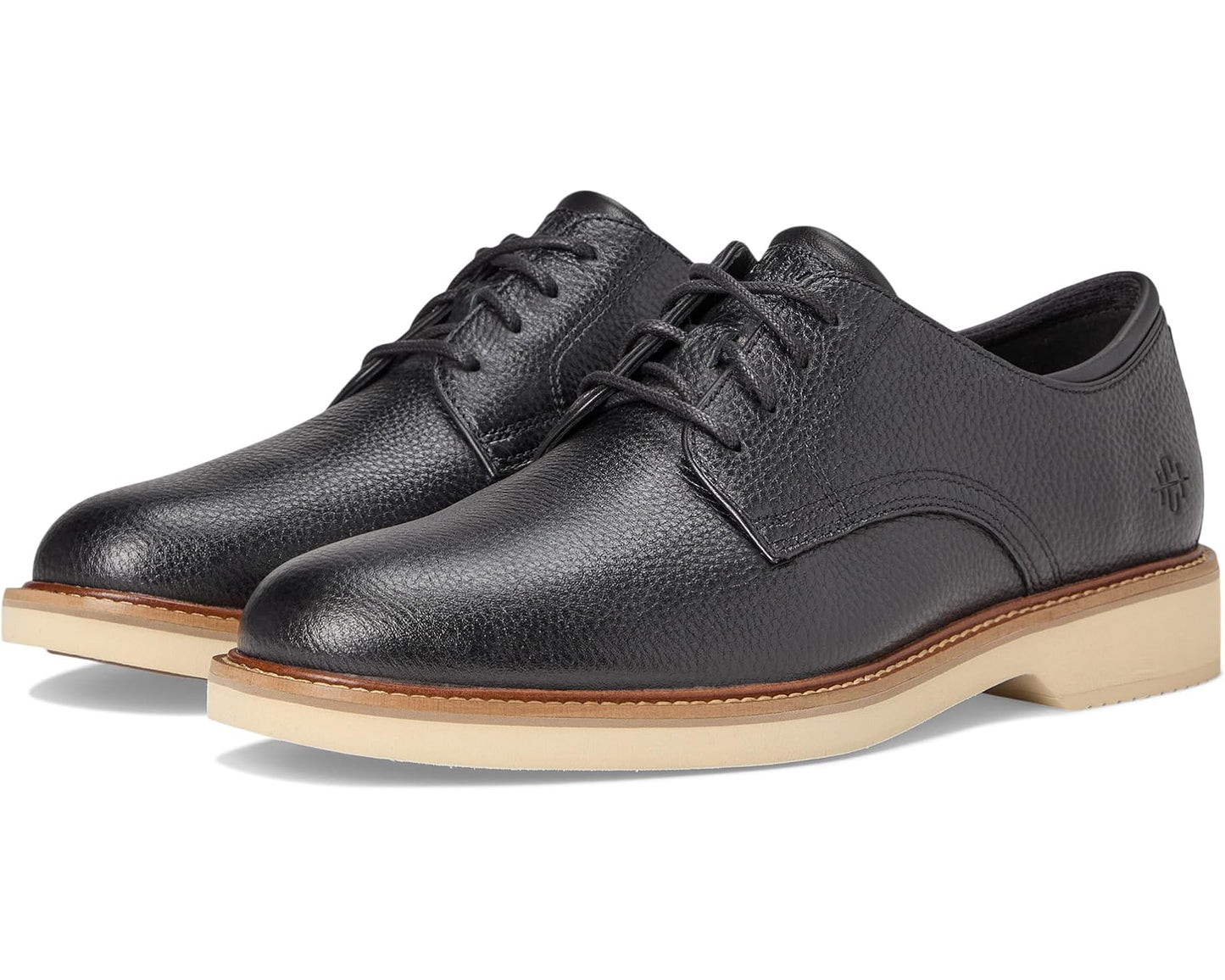 Men's Cole Haan American Classics Montrose Plain Toe Oxford Black/Angora