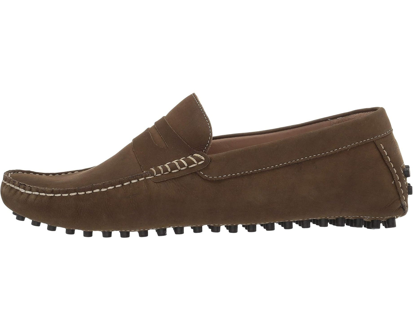 Men's Carlos by Carlos Santana Ritchie Driver Loafers Olive Calf Nubuck