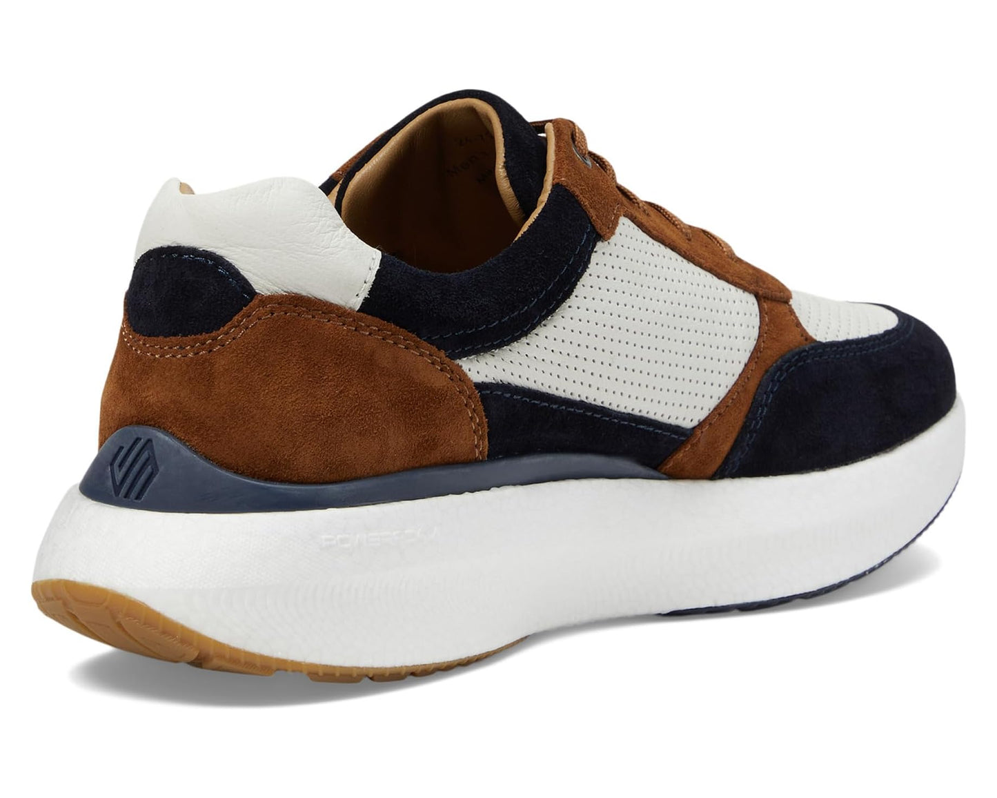 Men's Johnston & Murphy Collection Briley Perfed Jogger Navy Multi Suede/Full Grain