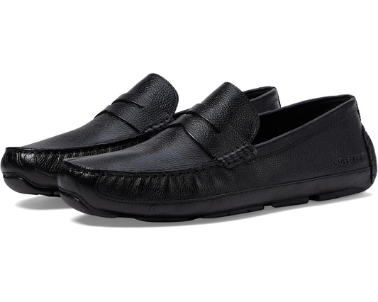 Men's Cole Haan Wyatt Penny Driver Black/Black