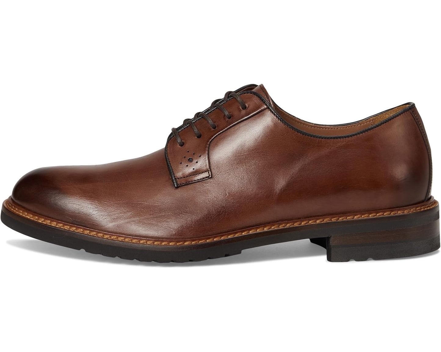 Men's Johnston & Murphy Collection Hartford Plain Toe Tan Italian Calfskin