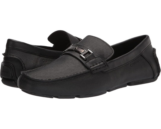 Men's Calvin Klein Magnus Black/Black/Weave Emboss Action