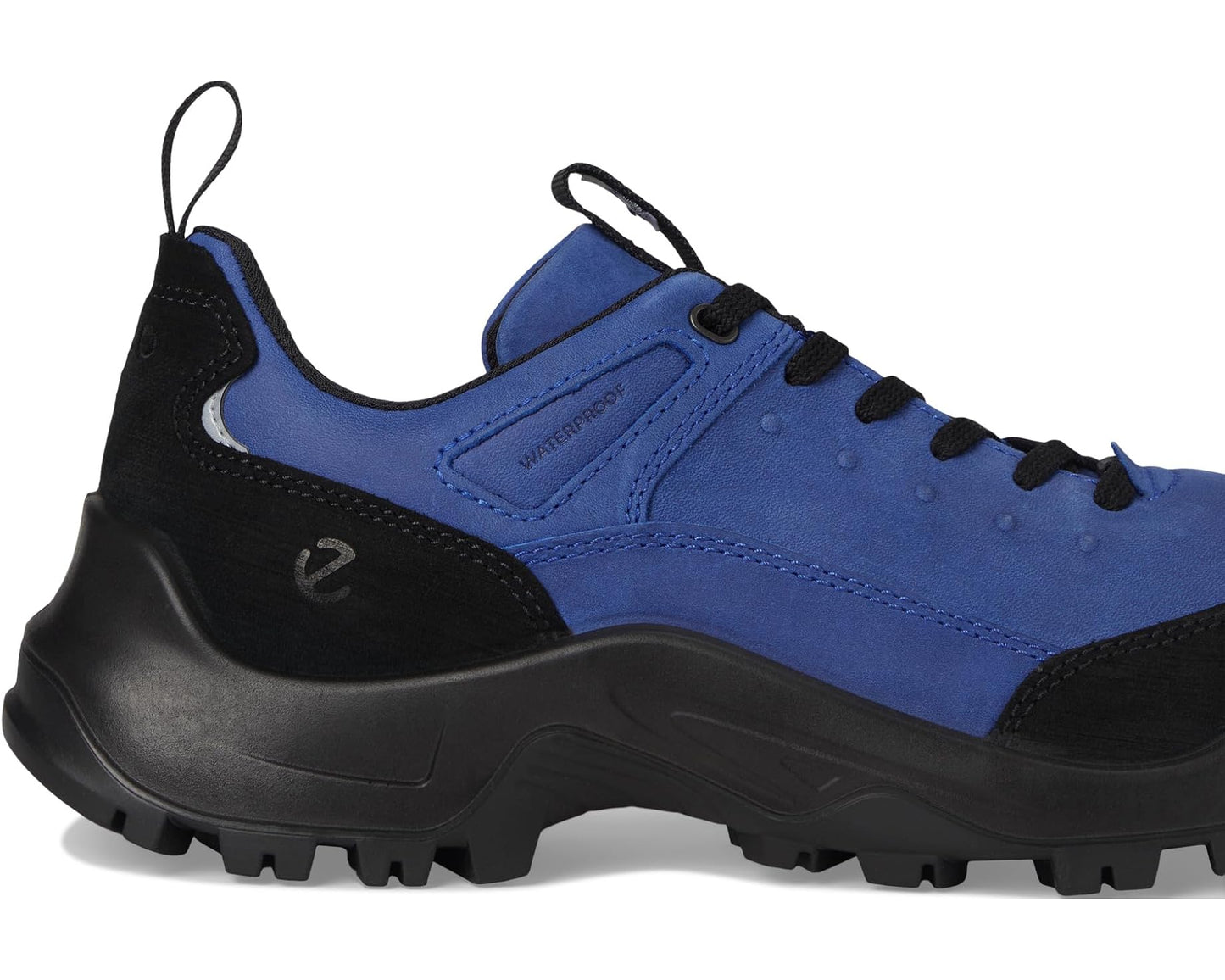Men's ECCO Sport Offroad Waterproof Lace-Up Hiking Shoes Black/Virtual Nubuck