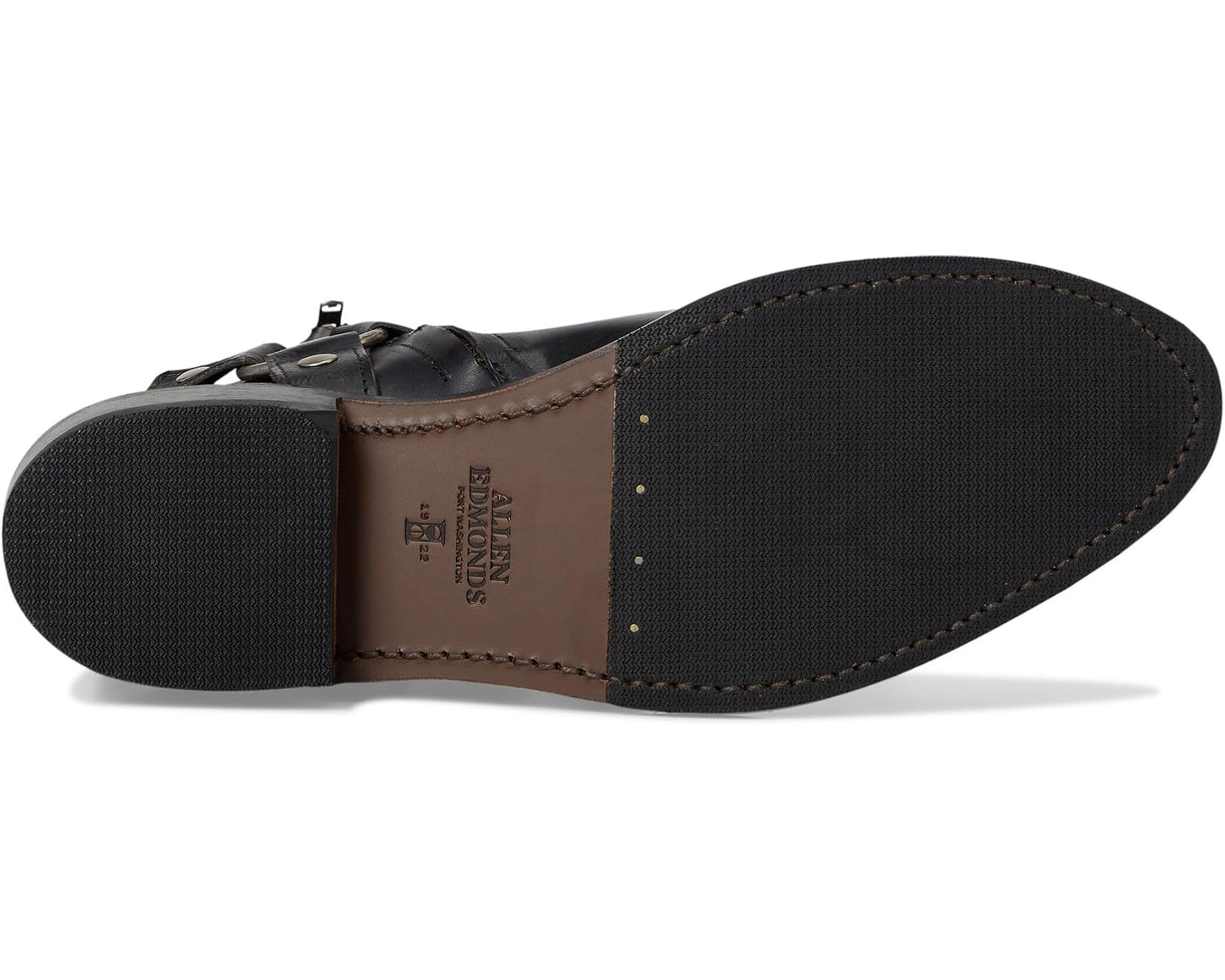 Men's Allen Edmonds Durango Zip Short Boots Black