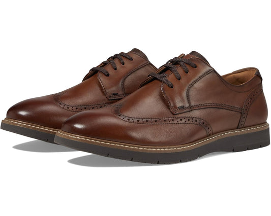 Men's Florsheim Vibe Wing Tip Oxford Cognac 1
