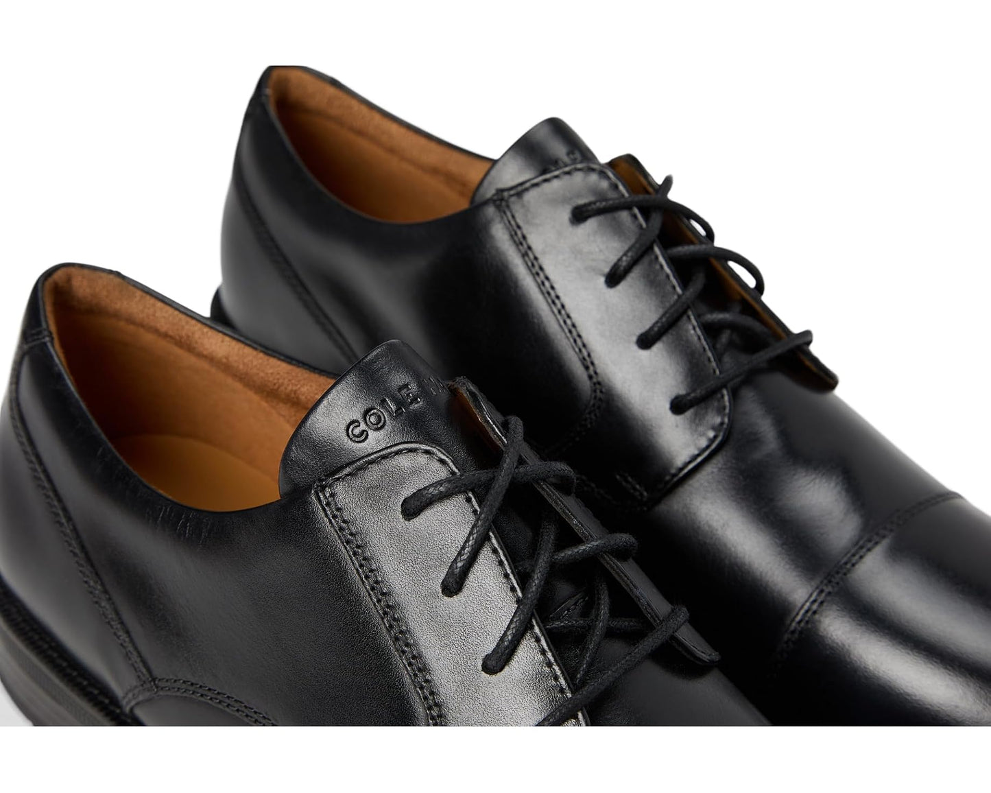 Men's Cole Haan Bedford Cap-Toe Oxfords Black