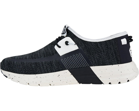 Men's Hey Dude Sirocco Sport Mode Black/White